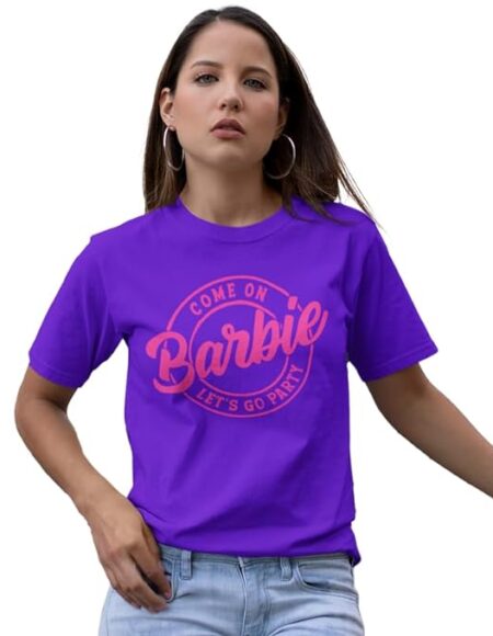 Cotton Printed T-Shirt for Women, Girls