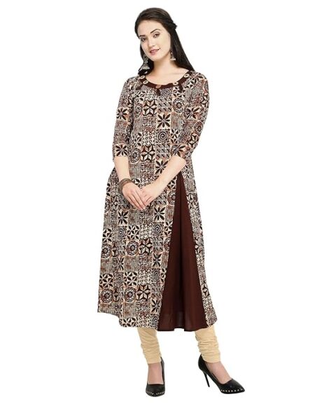 Women Cotton A-Line Kurta