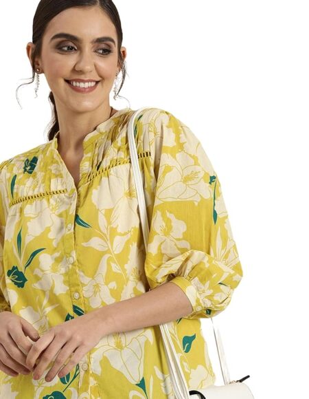 Women’s Cotton Printed Regular Fit top