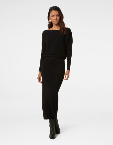 Ciara Petite Tipped Midi Dress