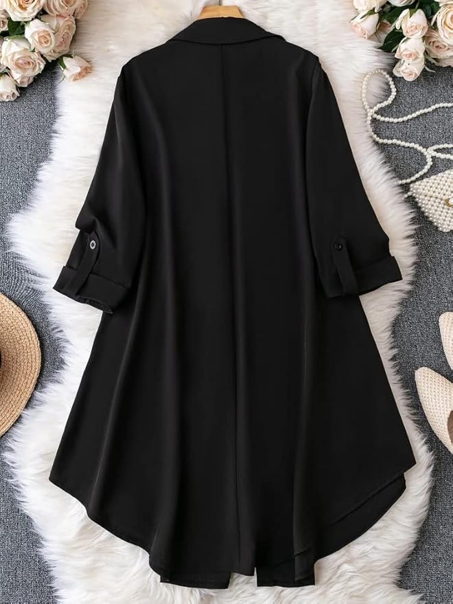 Western Front Shirt Dress for Women