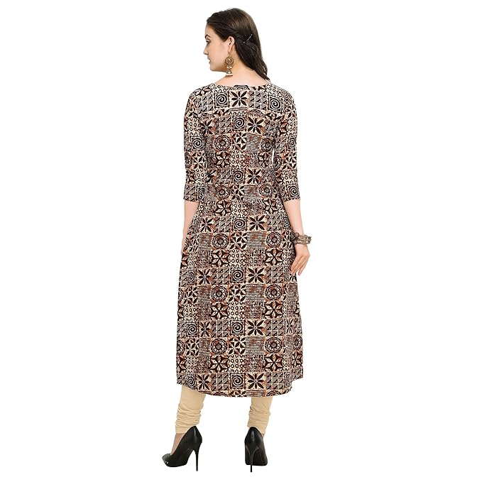 Women Cotton A-Line Kurta
